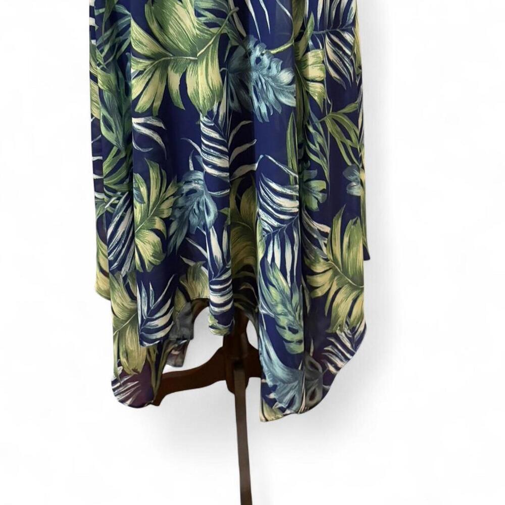 Rabbit Rabbit Rabbit Designs tropical print off the shoulder dress Size large - Picture 5 of 6
